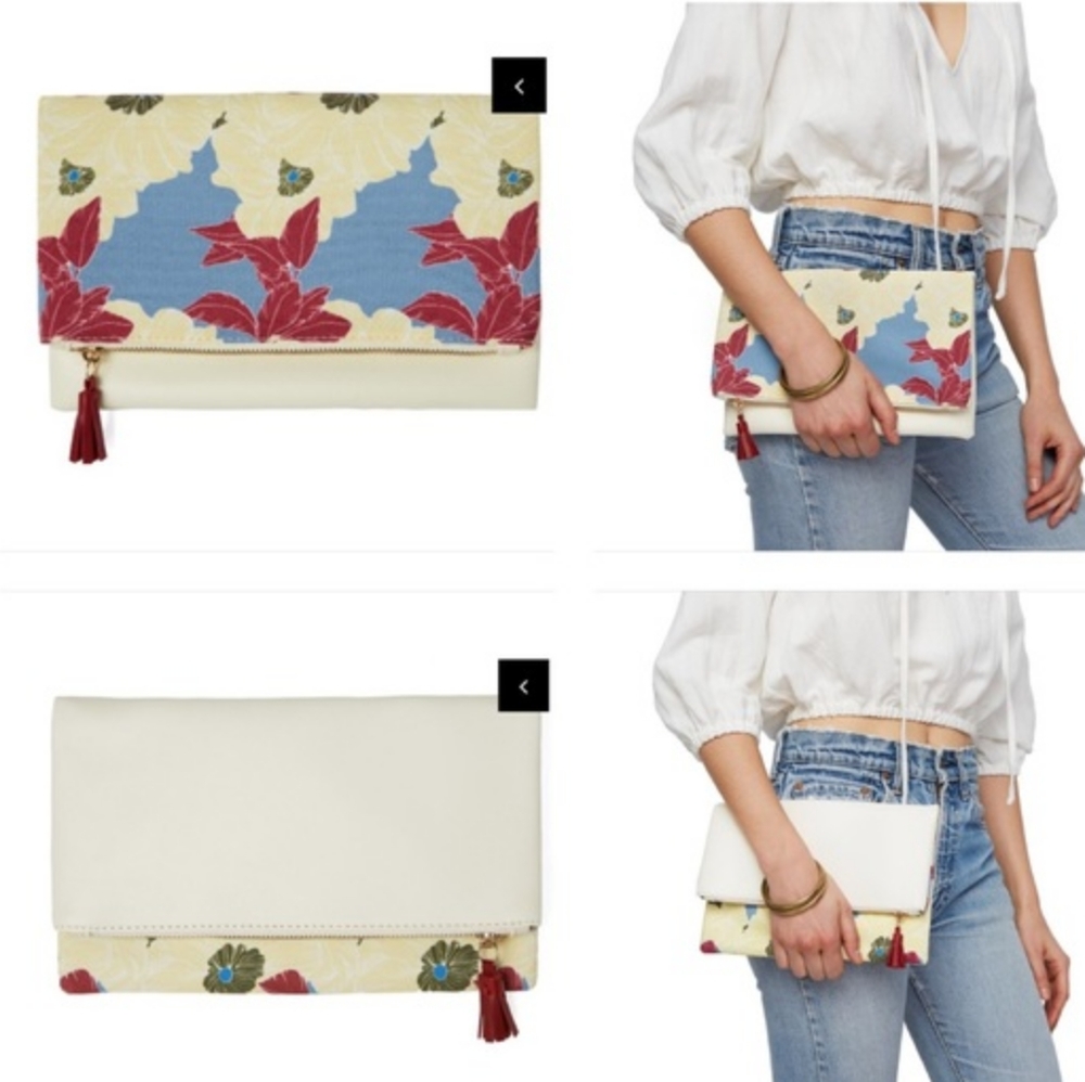Rachel Pally reversible clutch